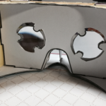 【VRヘッドセット】Google Cardboardを自作、レンズも磁石も100均で!