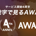 AWA、サービス開始4周年。アーティストへの還元額は60億円に