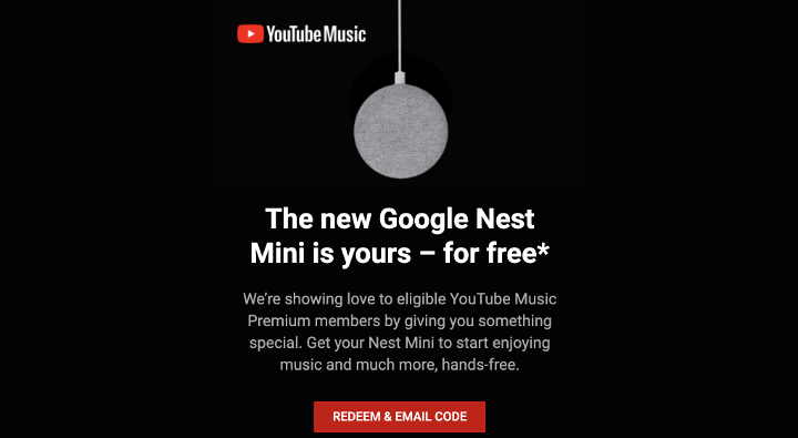 Google Nest Mini 無料配布クーポンの入手方法と使い方 東京indie インディーズバンドや音楽のメディア